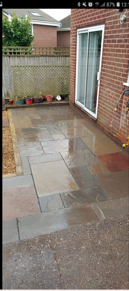 17MM - 22MM AUTUMN BROWN SANDSTONE 18.97M2 PACK - Image 2