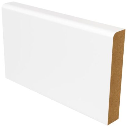 WHITE PRIMED MDF PENCIL SKIRTING 14.5 X 119 X 4.4M