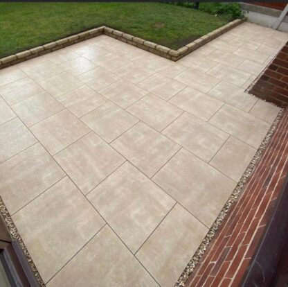 600 X 600 X 20MM CASTELLO CREAMA PORCELAIN SLAB - Image 3