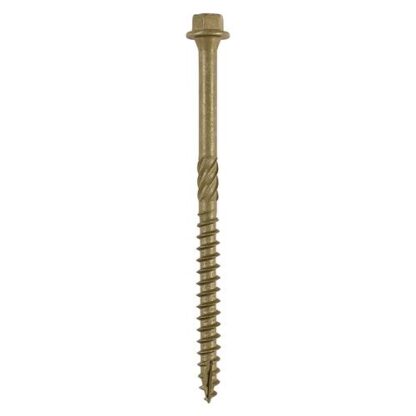 INDEX TIMBER SCREW HEX-GRN 6.7 X 100MM (50BOX)