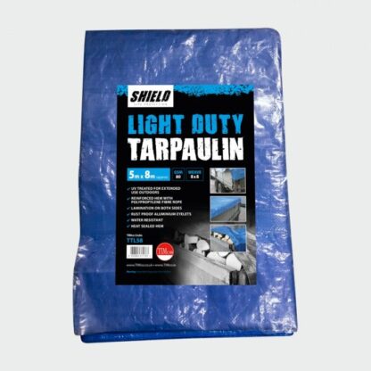 TIMCO SHIELD LIGHT DUTY TARPAULIN 4M X 5M
