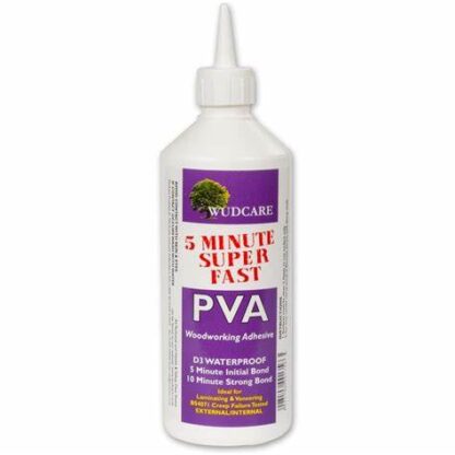 WUDCARE 5 MIN SUPERFAST 1LTR PVA ADHESIVE