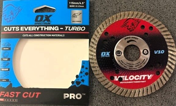 OX DIAMOND BLADE V10-115/22 PRO