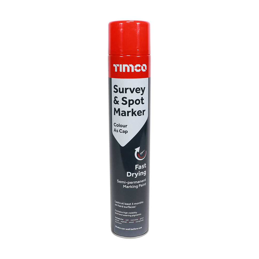 LINE MARKING PAINT RED 750 ML
