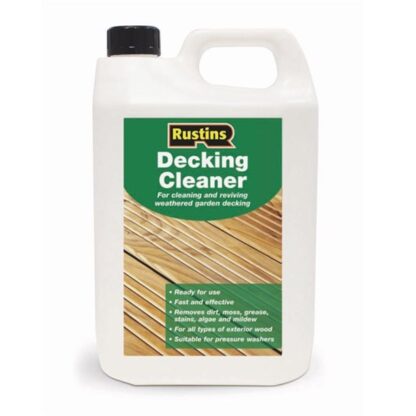 RUSTINS 5LTR DECKING CLEANER