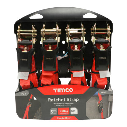 TIE DOWN/TIMCO 4PC RATCHET TIE DOWN - Image 2