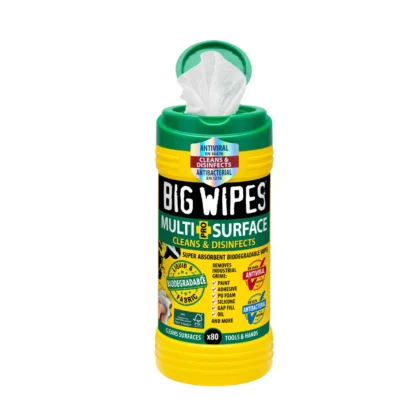 BIG WIPES BIODEGRADEABLE FSC FABRIC WIPES (80TUB)