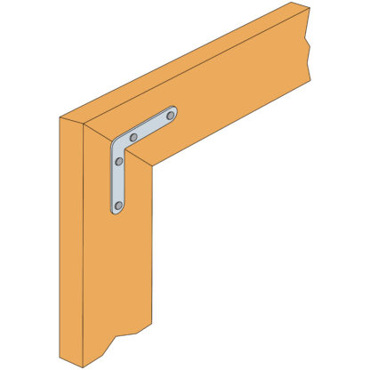 SIMPSON ECP60/1.5 L PLATE FLAT 60x60x15mm - Image 2