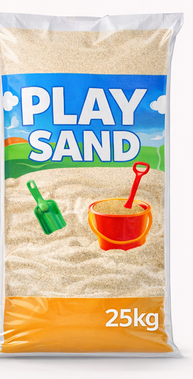PLAY PIT SAND - PRE BAGGED 25KG