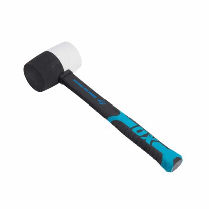 OX COMBINATION RUBBER MALLET BLACK/WHITE 160Z