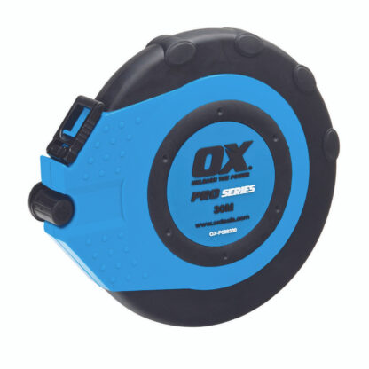OX PRO FIBREGLASS CLOSED REEL TAPE 30M/100FT