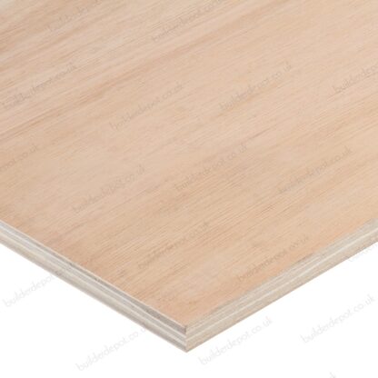 2440 X 1220 X 18MM  EXTERIOR H/WOOD PLY EUCA CORE