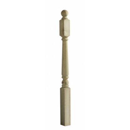 TURNED NEWEL POST 85 x 85 x 1250mm DEP12CAP