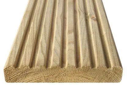 ex 032mm x 125mm ARBORDECK REVERSABLE DECK BOARD