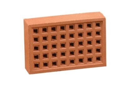 YA14R AIRBRICK 215 X 140 SQUARE HOLE RED