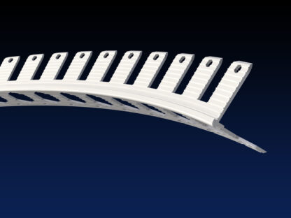 PLASTIC ARCH BEAD 2MM x 2.5M - Image 2