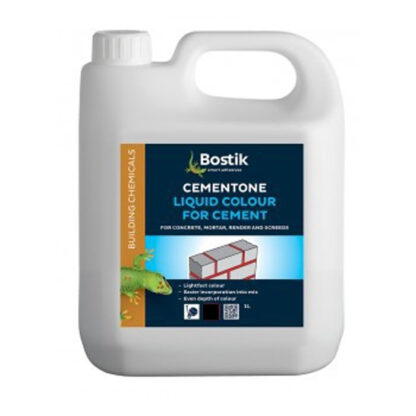 BOSTIK 1LTR BLACK CEMENT DYE