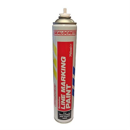 BOSTIK LINE MARKING PAINT RED 750 ML