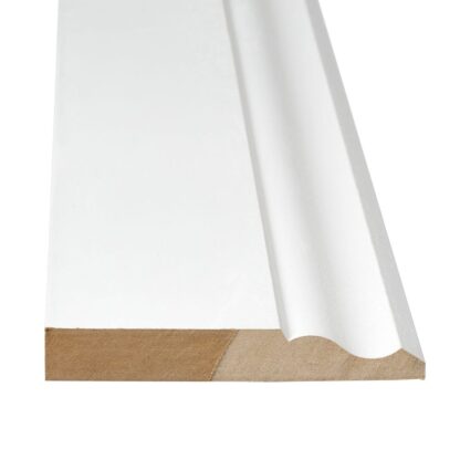 WHITE PRIMED MDF OGEE SKIRTING 18 X 119 X 4.4MTR - Image 4