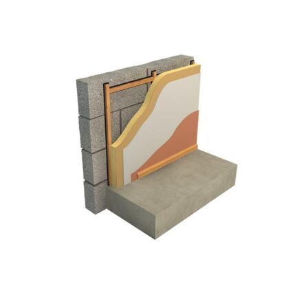 2400MM X 1200MM  X 37.5MM PIR BACKED PLASTERBOARD - Image 2