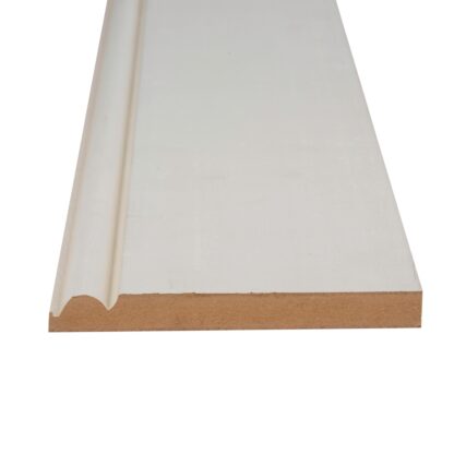 WHITE PRIMED MDF TORUS SKIRTING 18.5 x168 x 4.4MTR - Image 5