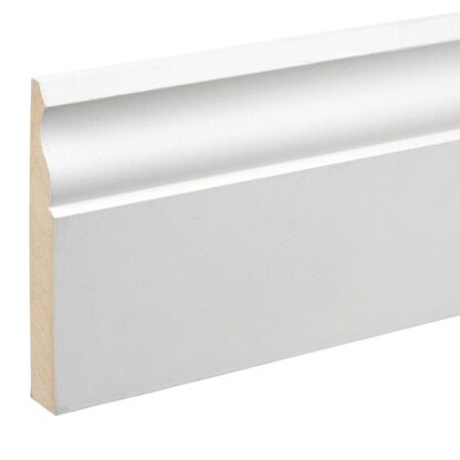 WHITE PRIMED MDF OGEE SKIRTING 18 X 119 X 4.4MTR - Image 2