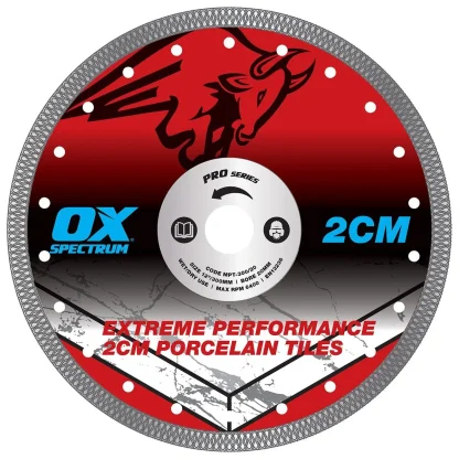 OX 2CM-115/20 PRO 2CM PORCELAIN BLADE 115 X 20MM