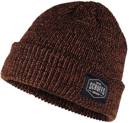 SCRUFFS VINTAGE BEANIE HAT ORANGE/BLACK