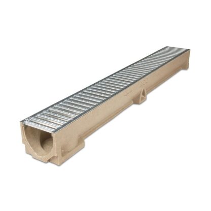 RAIN DRAIN C/W  GALV GRATING 1MTR