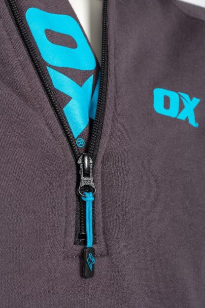 OX HOODIE BLACK/GREY - Image 2