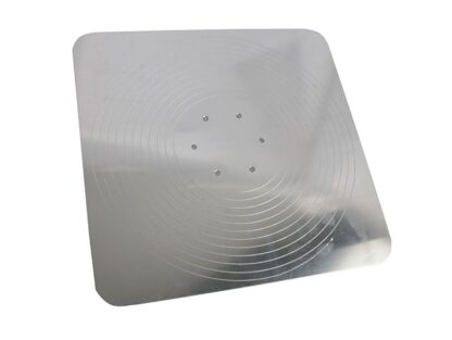 MILL FINISH ALLOY PLASTERER'S HAWK - Image 2