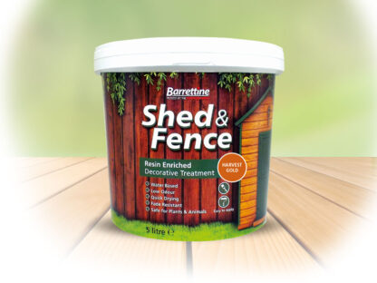 5LTR SHED & FENCE PAINT HARVEST GOLD
