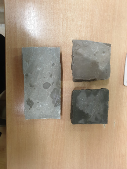 KANDLA GREY INDIAN SANDSTONE COBBLE'S 100 x 100 x 50/60mm & 200 x 100 x 20/30mm - Image 2