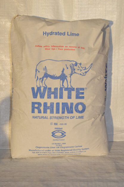 25KG WHITE RHINO HYDRATED LIME
