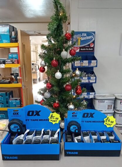 OX TRADE TAPE MEASURE 8MTR & 5MTR