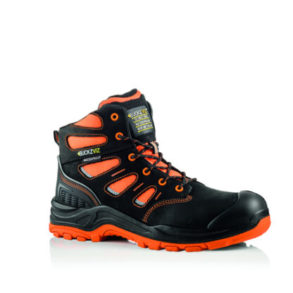 BUCKLER BUCKVIZ LACE BOOTS ORANGE S3 HRO SRC SIZE