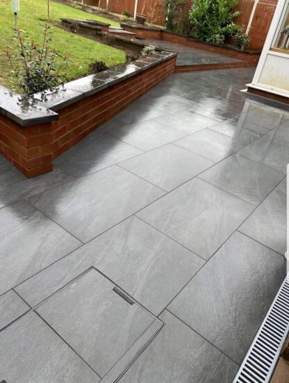 CATHEDRAL ANTHRACITE PORCELAIN SLAB 900 X 600 X 20MM - Image 2