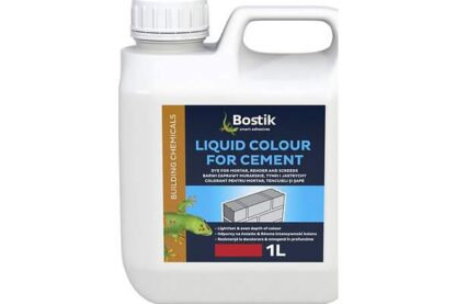 BOSTIK 1LTR CEMENT DYE RED