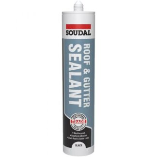 SOUDAL ROOF & GUTTER SEALANT BLACK