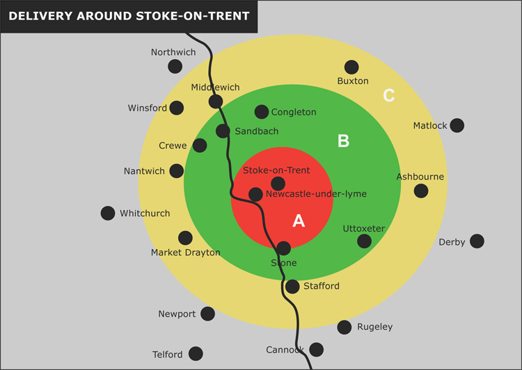 delivery map