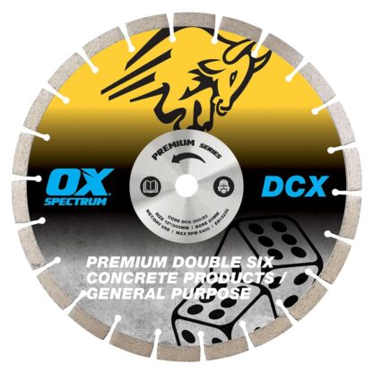 OX DCX DOUBLE SIX 300mm DIAMOND DISC DCX300/20